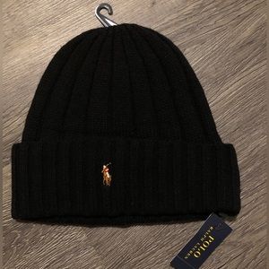 Polo Ralph Lauren Wool blend - cuffed knit beanie NWT